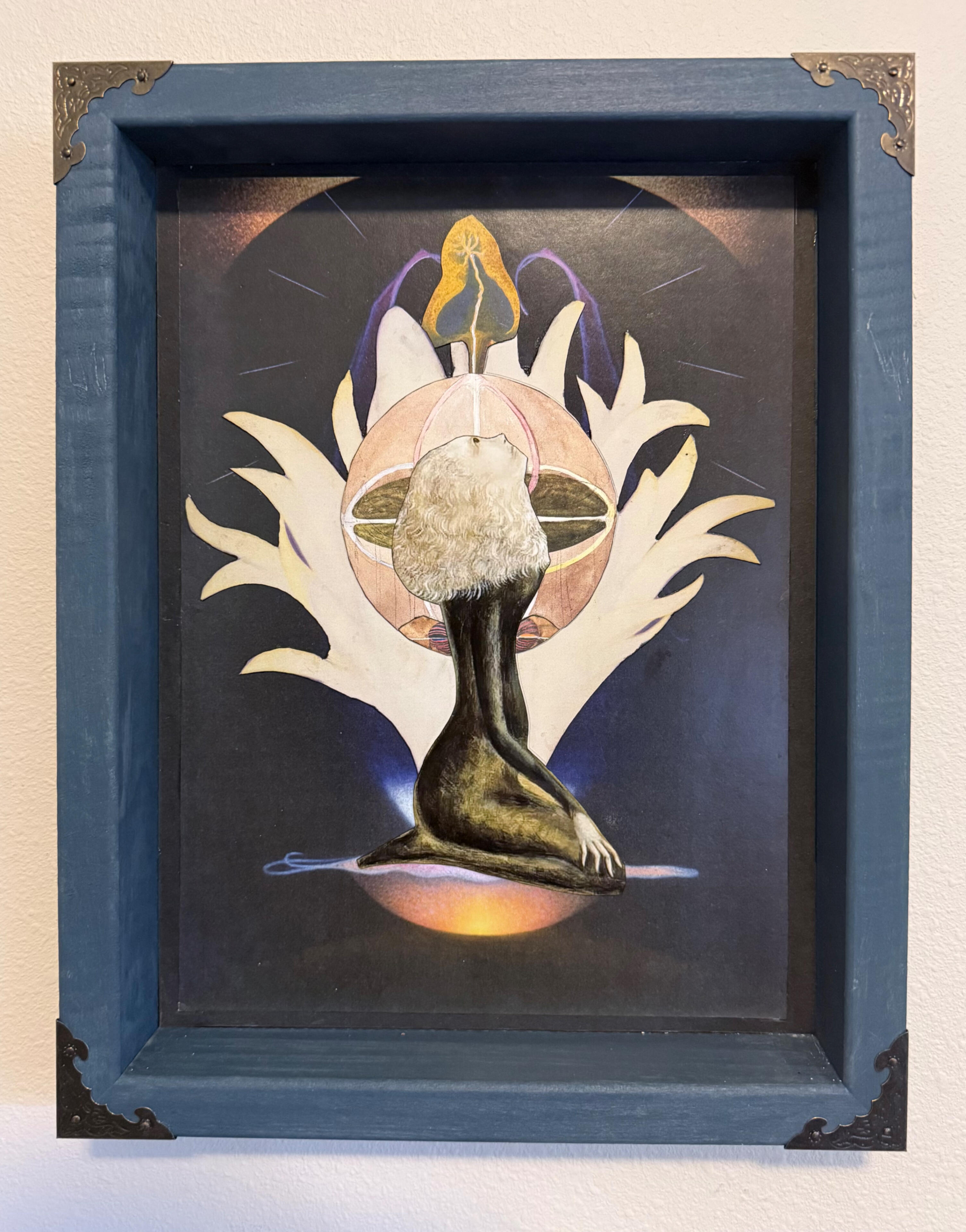 the cauldron a tribute to Agnes Pelton, Hilma af Klint and Leonora Carrington