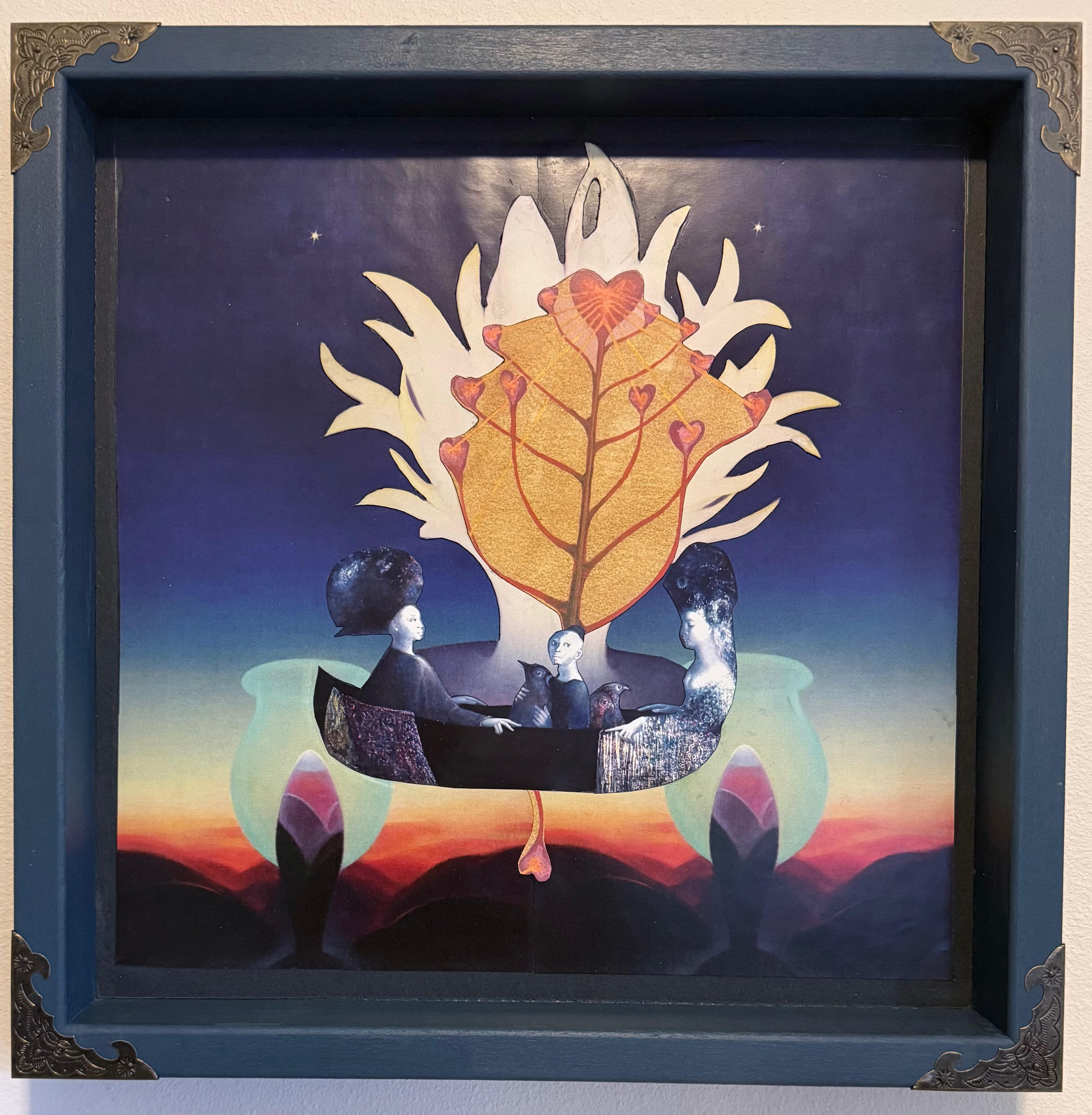 Unmoored, at Midnight in Love A tribute to Leonor Fini, Agnes Pelton, and Ithell Colquhoun